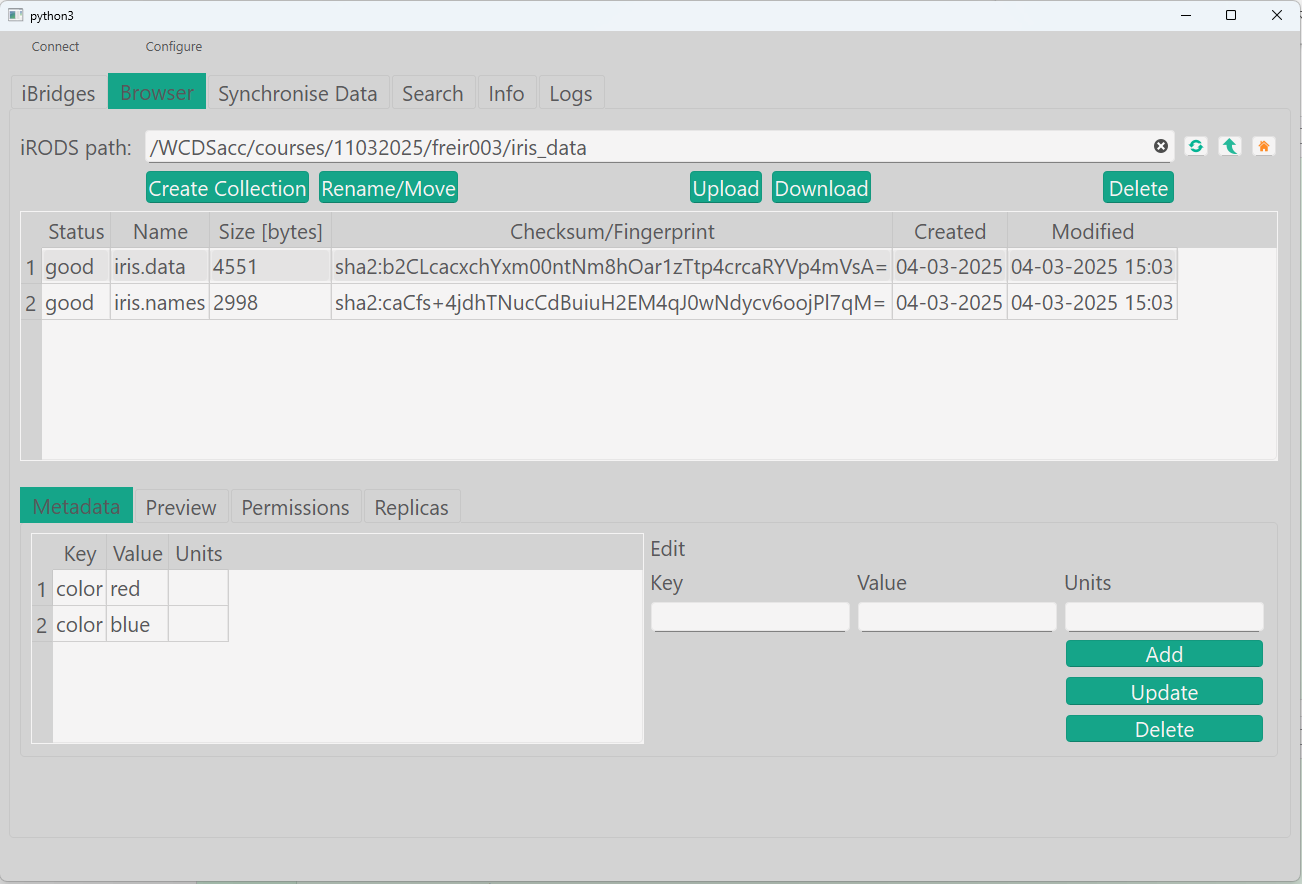 view duplicated metadata